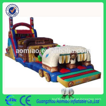 Fun inflatable obstacle courses commercial kids inflatable obstacle course for sale